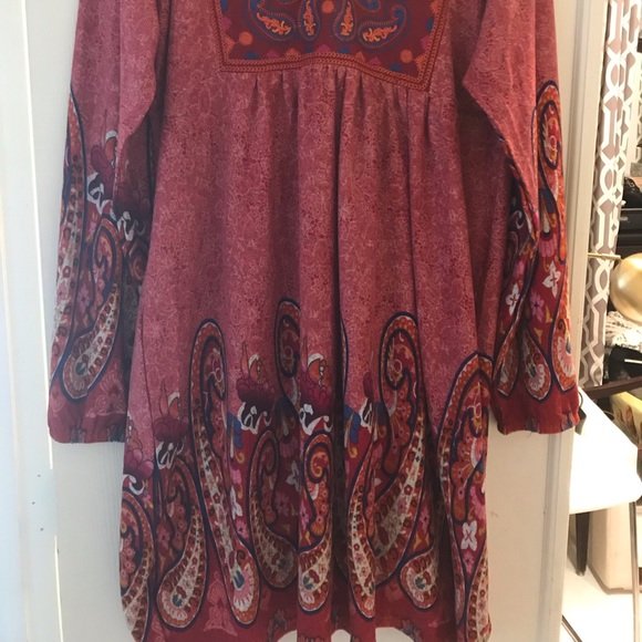 Great cotton scarf hemmed dress - Picture 2 of 2